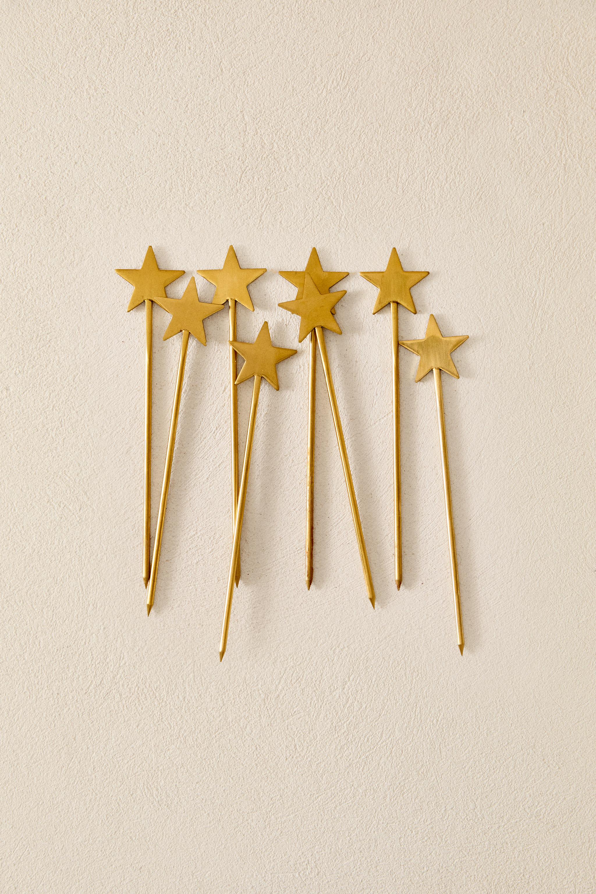 SET OF CHRISTMAS STAR SKEWERS (SET OF 8)